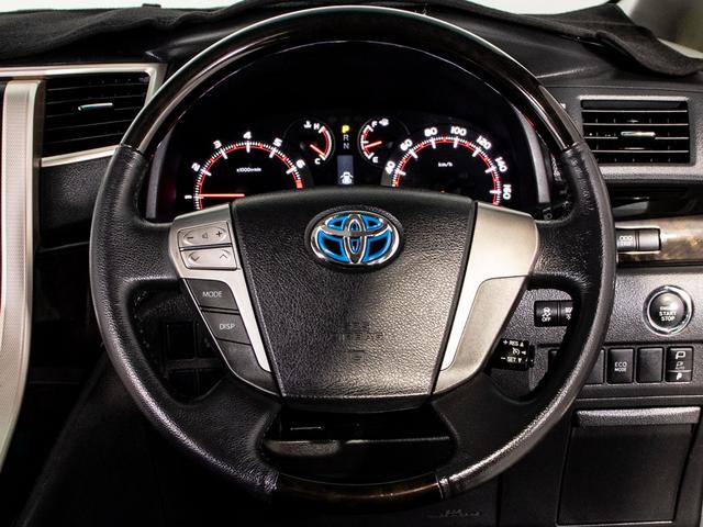 アルファード ２４０Ｓ　タイプゴールド　（禁煙車）（サンルーフ）（ＷＯＲＫ２０インチアルミ）（ダウンサス）純正ＨＤＤナビ／後席モニター／専用黒ハーフレザーシート／両側自動ドア／パワーバックドア／クルーズコントロール／クリアランスソナー／（36枚目）