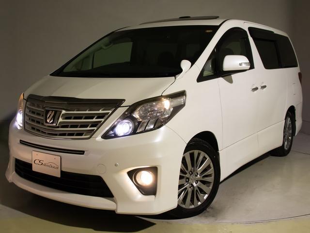 アルファード ２４０Ｓ　タイプゴールドＩＩ　（禁煙車）（ツインサンルーフ）（特別仕様車）（後席モニター）専用ハーフレザーシート／両側電動スライドドア／パワーバックドア／ＡＣ１００Ｖ電源／クルーズコントロール／クリアランスソナー／フルセグＴＶ（15枚目）