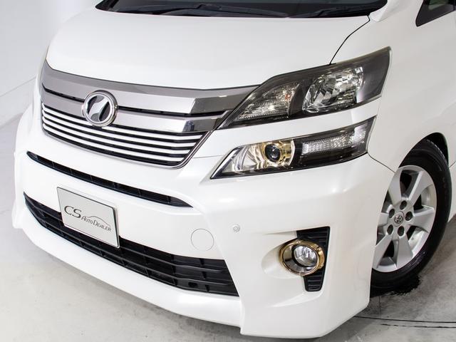 ヴェルファイア ２．４Ｚ　ゴールデンアイズ　（禁煙車）（点検記録簿１０枚）（アルパインＢＩＧ－Ｘ９型ナビ）（後席モニター）車高調／専用黒ハーフレザーシート／両側自動ドア／パワーバックドア／クルーズコントロール／クリアランスソナー／コンビハンドル（14枚目）