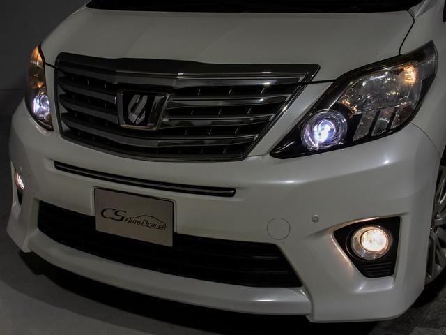 アルファード 240S Cパッケージ (点検記録簿6枚)(サンルーフ)(黒本革)(保冷温庫)新品タイヤ/10インチ大画面ナビ/エグゼクティブシート/両側電動スライドドア/パワーバックドア/シートメモリー/フルセグTV/クリアランスソナー(12枚目)