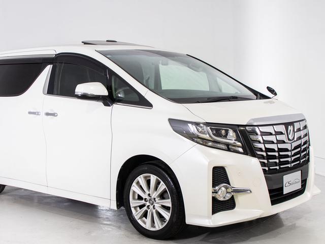 アルファード ２．５Ｓ　（８人乗りフルフラットシート）（サンルーフ）（アルパインＢＩＧ－Ｘ１０型ナビ）（後席モニター）両側自動ドア／バックカメラ／黒革調シートカバー／クルーズコントロール／クリアランスソナー／（18枚目）