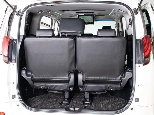 アルファード ２．５Ｓ　（８人乗りフルフラットシート）（サンルーフ）（アルパインＢＩＧ－Ｘ１０型ナビ）（後席モニター）両側自動ドア／バックカメラ／黒革調シートカバー／クルーズコントロール／クリアランスソナー／（29枚目）