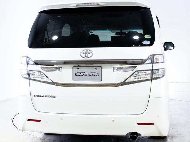 ヴェルファイア ２．４Ｚ　（禁煙車）（点検記録簿１０枚）（４ＷＤ）（エンジン対策済み）８人乗りフルフラットシート／ダウンサス／黒革調シートカバー／純正ＳＤナビ／後席モニター／両側自動ドア／バックカメラ／クリアランスソナー／（18枚目）