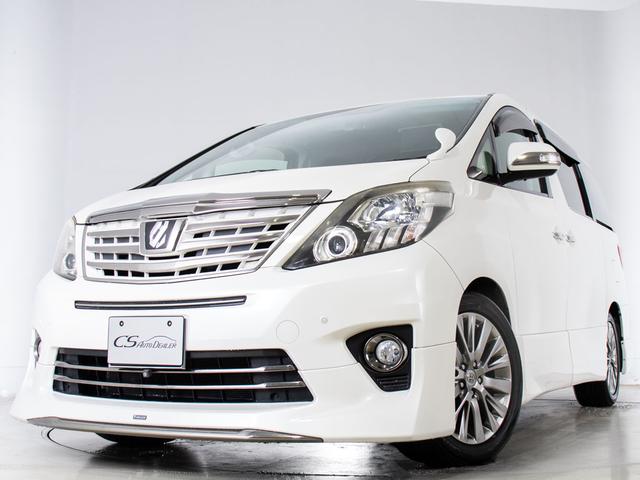 アルファード ２４０Ｓ　タイプゴールド　（禁煙車）（点検記録簿５枚）（保冷温庫システムコンソール）（モデリスタフルエアロ）ダウンサス／アルパインＢＩＧ－Ｘ９型ナビ／後席モニター／両側自動ドア／パワーバックドア／専用黒ハーフレザーシート／（12枚目）