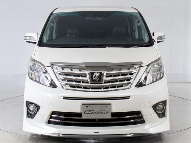 アルファード ２４０Ｓ　タイプゴールド　（禁煙車）（点検記録簿５枚）（保冷温庫システムコンソール）（モデリスタフルエアロ）ダウンサス／アルパインＢＩＧ－Ｘ９型ナビ／後席モニター／両側自動ドア／パワーバックドア／専用黒ハーフレザーシート／（14枚目）