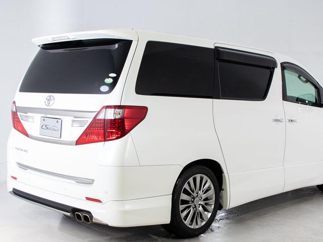 アルファード ２４０Ｓ　タイプゴールド　（禁煙車）（点検記録簿５枚）（保冷温庫システムコンソール）（モデリスタフルエアロ）ダウンサス／アルパインＢＩＧ－Ｘ９型ナビ／後席モニター／両側自動ドア／パワーバックドア／専用黒ハーフレザーシート／（18枚目）