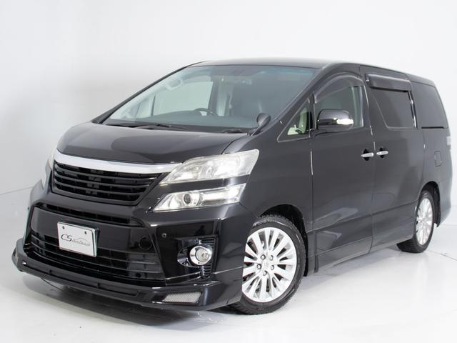 ヴェルファイア ２．４Ｚ　Ｇエディション　（４ＷＤ）（アドミレイションフルエアロ）（黒本革シート）（後席モニター）純正ＨＤＤナビ／両側自動ドア／パワーバックドア／エグゼクティブシート／シートヒーター／ＡＣ１００Ｖ電源／クルーズコントロール／（12枚目）