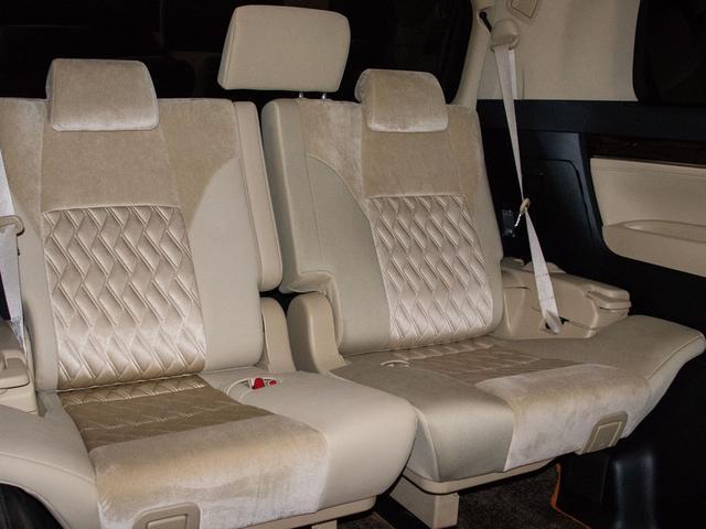 アルファードハイブリッド Ｇ　（禁煙車）（アルパインＢＩＧ－Ｘ１０型ナビ）（後席モニター）（両側自動ドア）パワーバックドア／前車追従レーダークルーズ／衝突被害軽減ブレーキ／踏み間違防止装置／ベージュハーフレザーシート／バックカメラ（28枚目）