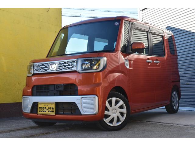 ウェイク L SA /全国対応1年保証/整備記録9枚/衝突被害軽減ブレーキ/ナビ/バックカメラ/TV/CD/LEDライト/ETC/左側パワースライドドア/PUSHスタート/(2枚目)