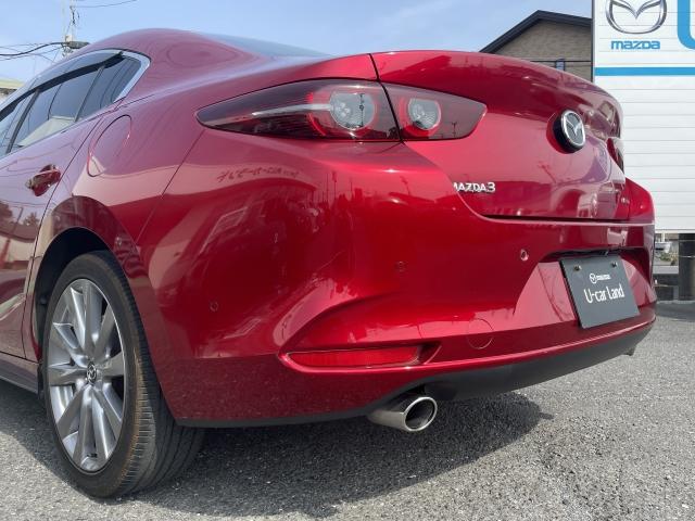 ＭＡＺＤＡ３セダン １．８　ＸＤ　Ｌパッケージ　ディーゼルターボ　ホワイトレザーシート　３６０°ビューモニター　２カメドライブレコーダー　レーダークルーズコントロール　ＬＥＤヘッドライト　フルセグテレビ　記録簿　クリアランスソナー　ワンオーナー　ＤＶＤ　オートライト（25枚目）