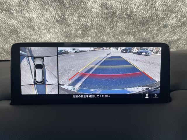 CX-8 2.5 25S ブラックトーン エディション 7人乗り サンルーフ BOSEサウンド 360°ビューモニター 2カメドラレコ ETC付き パノラマカメラ アダプティブクルーズ フルセグテレビ 盗難防止装置 Aライト BTオーディオ 記録簿 ABS(5枚目)