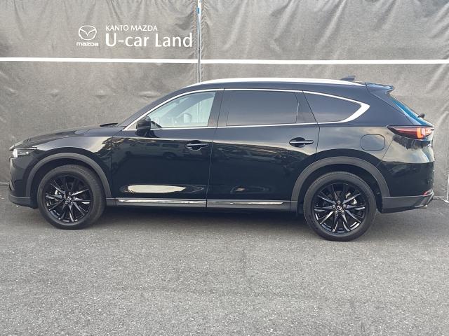 CX-8 2.5 25S ブラックトーン エディション 7人乗り サンルーフ BOSEサウンド 360°ビューモニター 2カメドラレコ ETC付き パノラマカメラ アダプティブクルーズ フルセグテレビ 盗難防止装置 Aライト BTオーディオ 記録簿 ABS(39枚目)