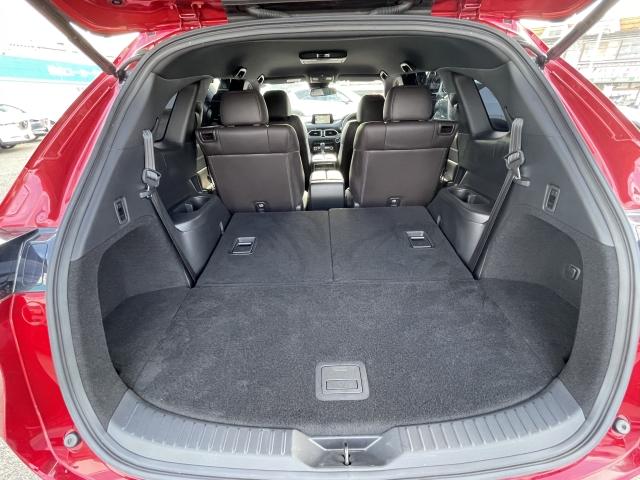 ＣＸ－８ ２．２　ＸＤ　Ｌパッケージ　ディーゼルターボ　６人乗り　ＢＯＳＥサウンドシステム　リアシートモニター　オートリアゲート　定期点検記録簿　ＤＶＤ再生機能　レーンキープ　本革シート　Ｂｌｕｅｔｏｏｔｈ接続　クリアランスソナー　１オーナー　パワーシート（12枚目）