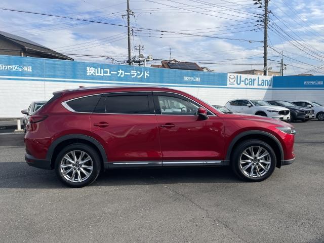 ＣＸ－８ ２．２　ＸＤ　Ｌパッケージ　ディーゼルターボ　６人乗り　ＢＯＳＥサウンドシステム　リアシートモニター　オートリアゲート　定期点検記録簿　ＤＶＤ再生機能　レーンキープ　本革シート　Ｂｌｕｅｔｏｏｔｈ接続　クリアランスソナー　１オーナー　パワーシート（36枚目）