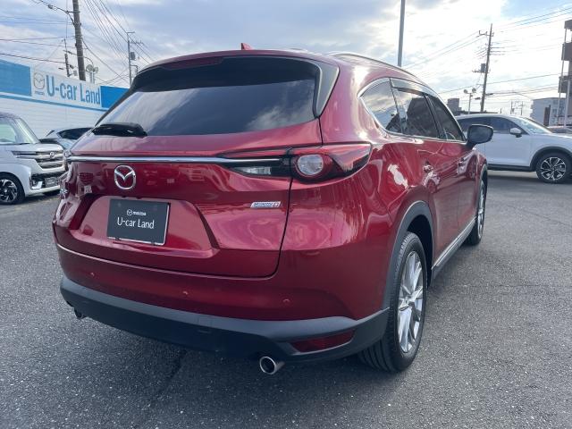ＣＸ－８ ２．２　ＸＤ　Ｌパッケージ　ディーゼルターボ　６人乗り　ＢＯＳＥサウンドシステム　リアシートモニター　オートリアゲート　定期点検記録簿　ＤＶＤ再生機能　レーンキープ　本革シート　Ｂｌｕｅｔｏｏｔｈ接続　クリアランスソナー　１オーナー　パワーシート（38枚目）