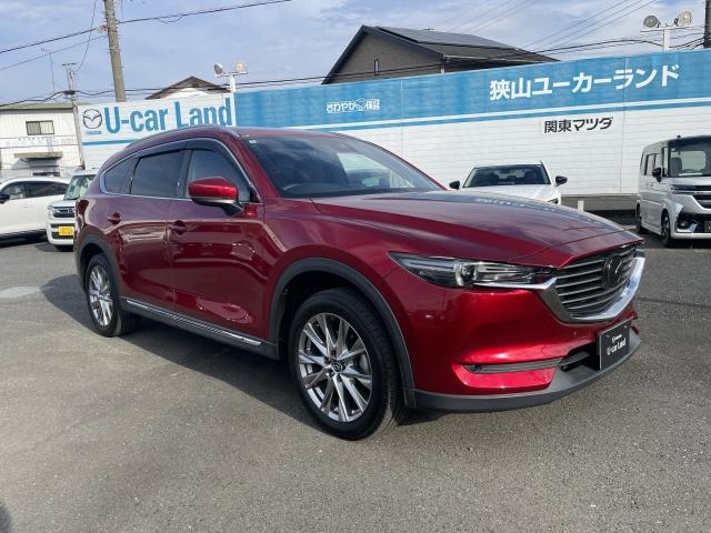 ＣＸ－８ ２．２　ＸＤ　Ｌパッケージ　ディーゼルターボ　６人乗り　ＢＯＳＥサウンドシステム　リアシートモニター　オートリアゲート　定期点検記録簿　ＤＶＤ再生機能　レーンキープ　本革シート　Ｂｌｕｅｔｏｏｔｈ接続　クリアランスソナー　１オーナー　パワーシート（40枚目）