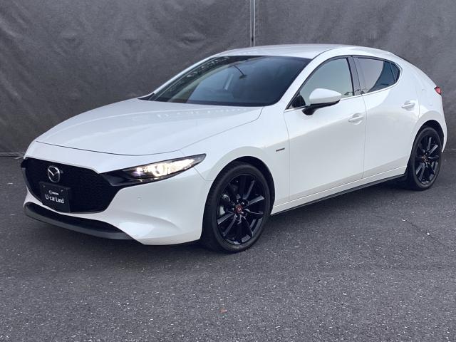 MAZDA3ファストバック 2.0 20S 100周年 特別記念車 赤革 ナビ ETC2.0 ドラレコ 360度ビューモニター スマートブレーキサポート フルセグ 車線逸脱警報 パーキングセンサー ワンオーナー シートヒーター DVD ドラレコ オートライト ETC(35枚目)