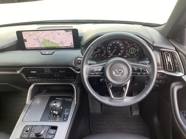 ＣＸ－６０ ３．３　ＸＤハイブリッド　エクスクルーシブ　スポーツ　ディー　３６０°ビューモニター　純正２カメドライブレコーダー　レーンアシスト　ＭＲＣＣ　ドラレコ　本革シート　スマートキー　横滑り防止装置　ミュージックプレイヤー接続可　Ｂｌｕｅｔｏｏｔｈ　ＬＥＤヘッドライト（2枚目）