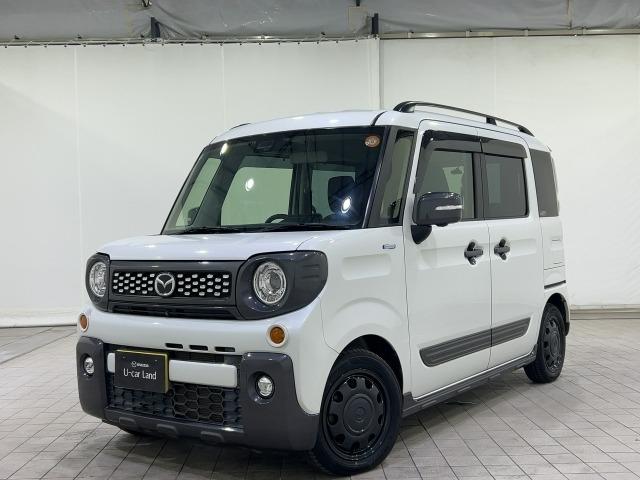 フレアワゴンタフスタイル ６６０　タフスタイル　ハイブリッド　ＸＴ　４ＷＤ　全方位モニター　両側電動スライドドア　リアコーナーセンサー　３６０モニター　Ｂｌｕｅｔｏｏｔｈオーディオ　ＬＥＤライト　ＵＳＢ　ターボ　ルーフレール　オートクルーズコントロール　４ＷＤ　ドラレコ（15枚目）