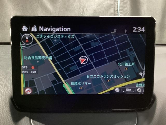 MAZDA2 1.5 15S サンリット シトラス マツコネナビ地デジ 360°カメラ LED ETC MRCC シートヒーター オートライト 純正15AW ワンオーナー 360カメラ ワンオーナー オートライト USB ドライブレコーダー DVD(4枚目)