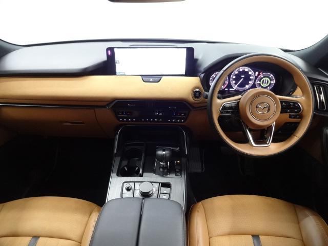 ＣＸ－６０ ３．３　ＸＤハイブリッド　プレミアム　スポーツ　ディーゼルタ　マツコネナビ地デジ　３６０°カメラ　ＬＥＤ　ＥＴＣ　ＭＲＣＣ　本革電動シート　オートライト　シートヒーター　純正２０ＡＷ　ワンオーナー　ダブルサンルーフ　パワーゲート（2枚目）