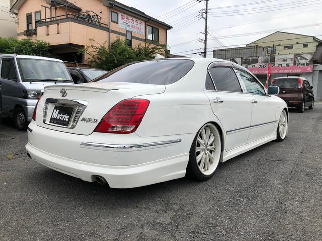 トヨタ クラウンマジェスタ １４０系 ｃタイプ純正マルチサスコン２０インチアルミ黒革ｅｔｃｂカメラ 中古車検索 くるまのニュース