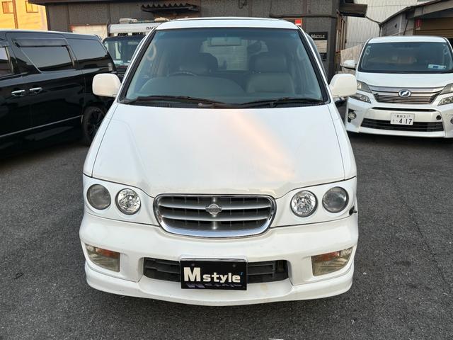 ラルゴ ハイウェイスターツーリング　パノラマサンルーフ　ハーフレザーシート　イージークローザー　丸目４灯　純正エアロ　純正アルミ　フルノーマル車両（12枚目）