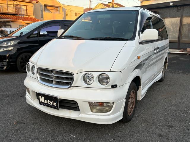 ラルゴ ハイウェイスターツーリング　パノラマサンルーフ　ハーフレザーシート　イージークローザー　丸目４灯　純正エアロ　純正アルミ　フルノーマル車両（13枚目）