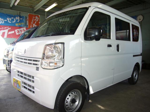 エブリイ ＰＣ　スズキセ－フティ－サポ－ト車デュアルカメラブレ－キサポ－ト前後誤発進抑制機能車線逸脱警報機能後退時ブレ－キサポ－トふらつき警報機能ハイビ－ムアシスト先行車発進お知らせ機能（2枚目）