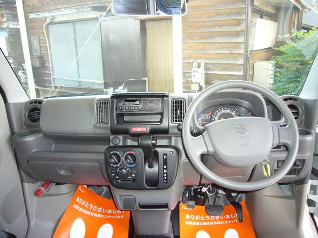 エブリイ ＰＣ　スズキセ－フティ－サポ－ト車デュアルカメラブレ－キサポ－ト前後誤発進抑制機能車線逸脱警報機能後退時ブレ－キサポ－トふらつき警報機能ハイビ－ムアシスト先行車発進お知らせ機能（26枚目）