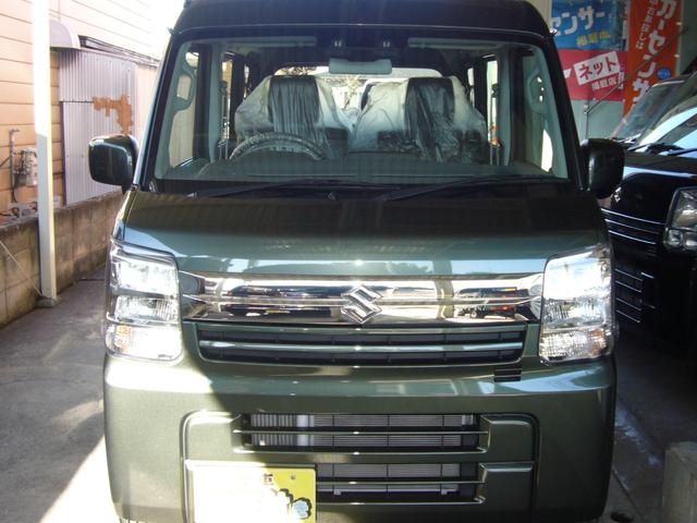 エブリイ ジョインターボ 届け出済み未使用CVTオ-トマチックタ-ボスズキセ-フティ-サポ-トデュアルカメラブレ-キサポ前後誤発進抑制機能車線逸脱警報機能後退時ブレ-キサポ-ト先行車発進お知らせ機能ふらつき警報機能(2枚目)