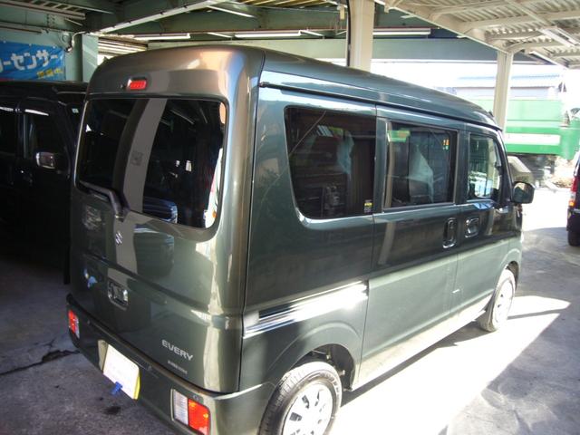 エブリイ ジョインターボ 届け出済み未使用CVTオ-トマチックタ-ボスズキセ-フティ-サポ-トデュアルカメラブレ-キサポ前後誤発進抑制機能車線逸脱警報機能後退時ブレ-キサポ-ト先行車発進お知らせ機能ふらつき警報機能(23枚目)