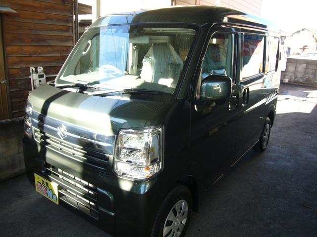 エブリイ ジョインターボ 届け出済み未使用CVTオ-トマチックタ-ボスズキセ-フティ-サポ-トデュアルカメラブレ-キサポ前後誤発進抑制機能車線逸脱警報機能後退時ブレ-キサポ-ト先行車発進お知らせ機能ふらつき警報機能(31枚目)