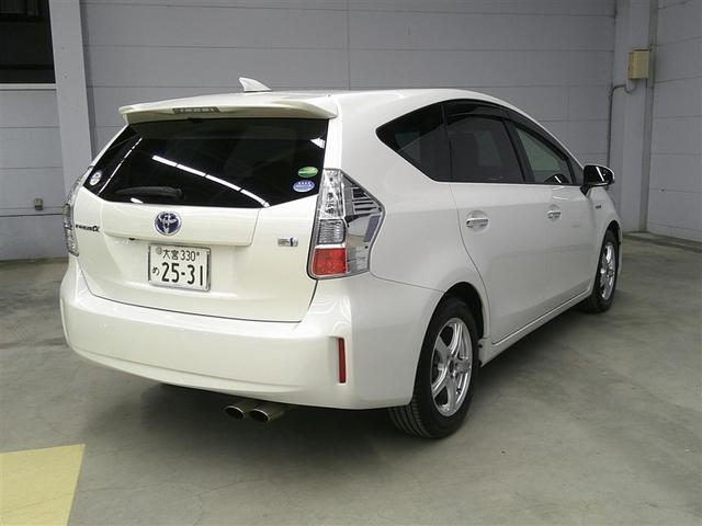 プリウスα G チューン ブラック 盗難防止システム オートエアコン ドラレコ メモリーナビ オートクルーズコントロール パワーステアリング 地デジ パワーウィンドウ ETC DVD AW ABS ナビTV 記録簿 横滑り防止機能(4枚目)