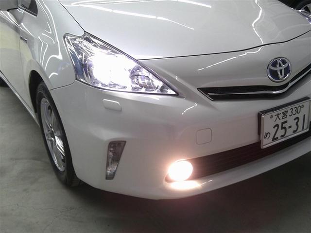 プリウスα G チューン ブラック 盗難防止システム オートエアコン ドラレコ メモリーナビ オートクルーズコントロール パワーステアリング 地デジ パワーウィンドウ ETC DVD AW ABS ナビTV 記録簿 横滑り防止機能(17枚目)