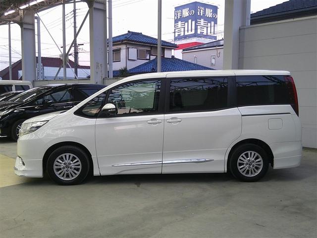 ノア Ｇ　リアエアコン　フルセグテレビ　盗難防止システム　記録簿付き　エアバッグ　アルミ　キーレス　クルーズコントロール　ＤＶＤ再生　ＥＴＣ　メモリーナビ　３列シート　ミュージックプレイヤー接続可　ＥＳＣ（3枚目）