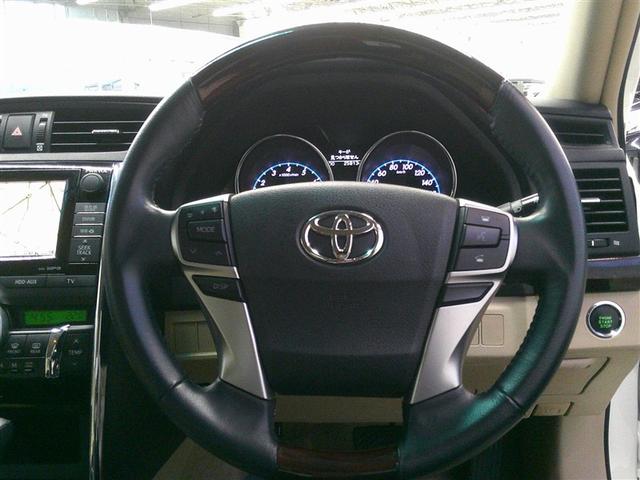 マークＸ ２５０Ｇ　リラックスセレクション　オートエアコン　デュアルエアバック　サイドカーテンエアバック　点検記録簿　ＤＶＤ再生可　パワーステアリング　ＰＷ　盗難防止システム　エアバック　アルミホイール　ＡＢＳ　ＥＴＣ　ＨＤＤナビ　リヤカメラ（19枚目）