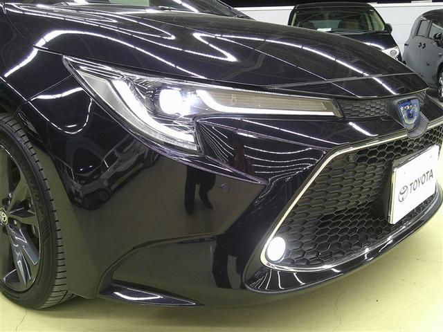 カローラツーリング ハイブリッド　ダブルバイビー　追突軽減ブレーキ　バックモニタ　地デジフルセグ　横滑防止　ナビＴＶ　スマキー　ＬＥＤライト　Ａストップ　デュアルエアバッグ　エアコン　オートクルーズ　サイドエアバッグ　ＥＴＣ付　ＰＳ　キーフリー（12枚目）