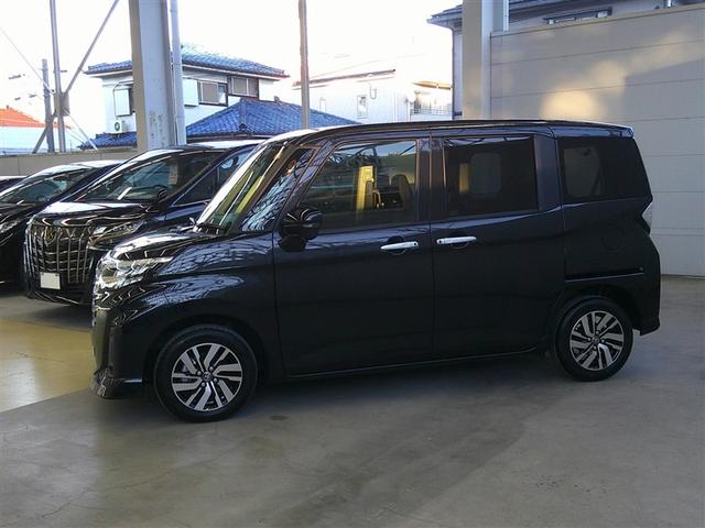 ルーミー カスタムG アイドリング 両側電動SD LEDヘット バックビューモニター 衝突回避ブレーキ 地デジ スマートキー メモリナビ クルーズコントロール 点検記録簿 DVD ETC ドライブレコーダー 1オーナー(3枚目)