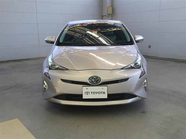 プリウス A 衝突軽減ブレーキシステム Bモニタ 記録簿有 LEDヘッド クルーズコントロール セキュリティー スマートキー パワーステアリング ETC 1オーナー アルミホイル オートエアコン SRS ABS(2枚目)