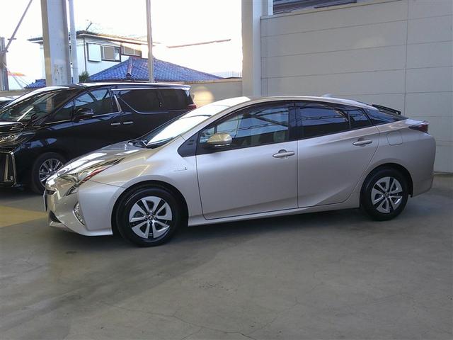 プリウス A 衝突軽減ブレーキシステム Bモニタ 記録簿有 LEDヘッド クルーズコントロール セキュリティー スマートキー パワーステアリング ETC 1オーナー アルミホイル オートエアコン SRS ABS(3枚目)