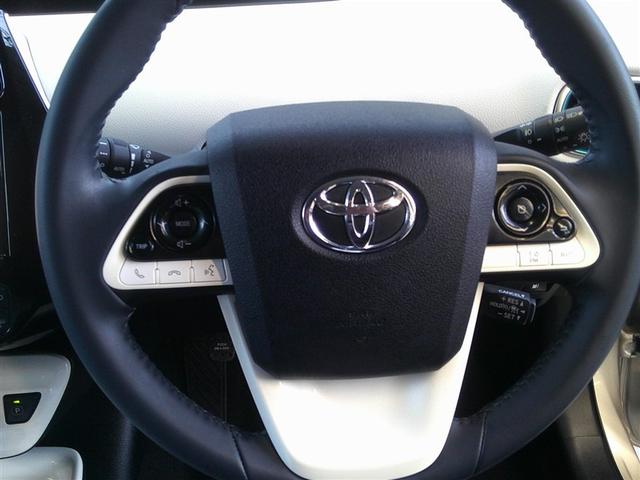 プリウス A 衝突軽減ブレーキシステム Bモニタ 記録簿有 LEDヘッド クルーズコントロール セキュリティー スマートキー パワーステアリング ETC 1オーナー アルミホイル オートエアコン SRS ABS(12枚目)