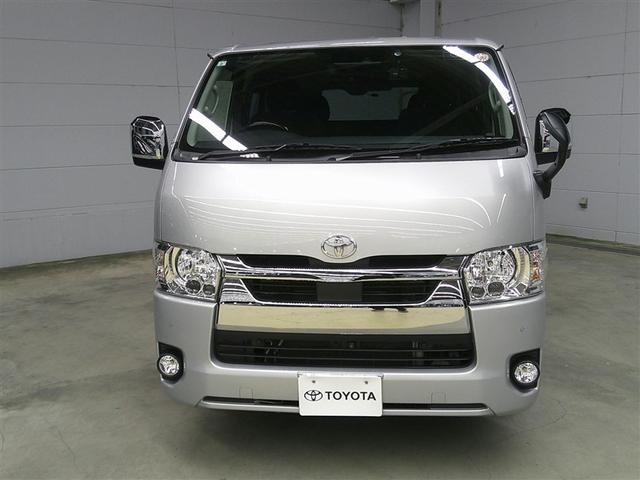 ハイエースバン ロングスーパーＧＬ　ワンオーナー車　Ｗエアコン　Ｂカメラ　ＬＥＤライト　パワーウインドウ　横滑防止　ドライブレコーダー　アルミホイール　フルセグテレビ　ＤＶＤ視聴可　キーレスエントリー　メモリーナビ　オートエアコン（2枚目）