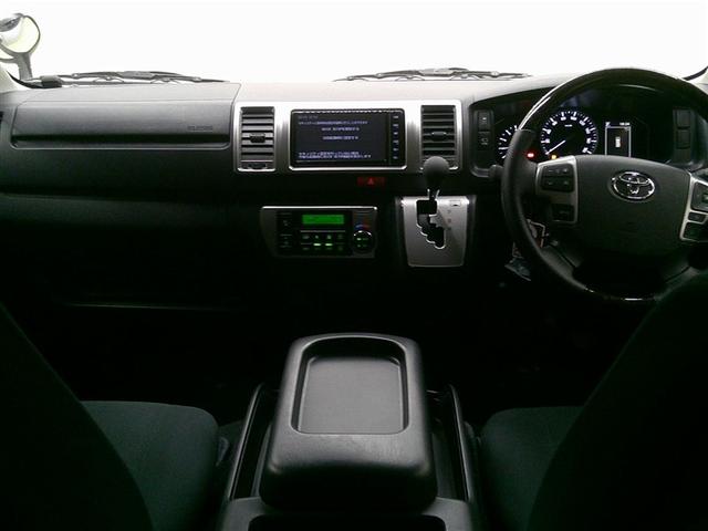 ハイエースバン ロングスーパーＧＬ　ワンオーナー車　Ｗエアコン　Ｂカメラ　ＬＥＤライト　パワーウインドウ　横滑防止　ドライブレコーダー　アルミホイール　フルセグテレビ　ＤＶＤ視聴可　キーレスエントリー　メモリーナビ　オートエアコン（8枚目）