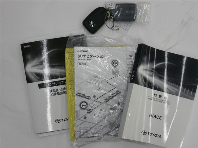 ハイエースバン ロングスーパーＧＬ　ワンオーナー車　Ｗエアコン　Ｂカメラ　ＬＥＤライト　パワーウインドウ　横滑防止　ドライブレコーダー　アルミホイール　フルセグテレビ　ＤＶＤ視聴可　キーレスエントリー　メモリーナビ　オートエアコン（23枚目）