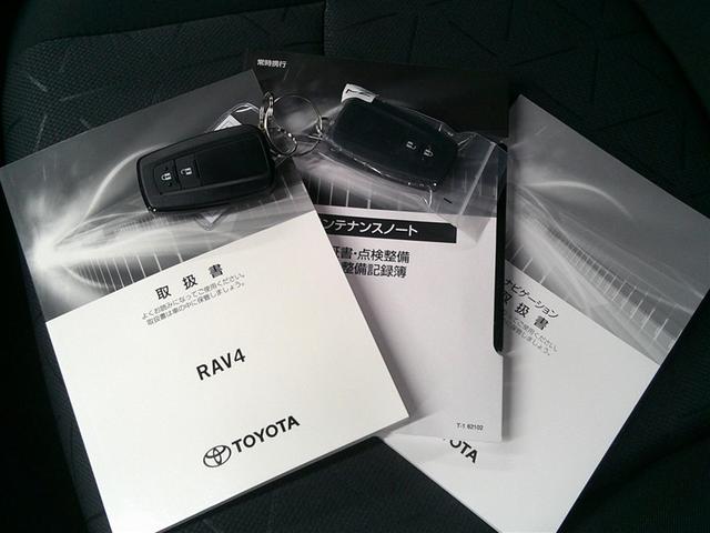 ＲＡＶ４ Ｘ　点検記録簿　ドライブレコーダー　クルコン　スマートキー　ＥＴＣ　４ＷＤ　メモリーナビ　盗難防止装置　カーテンエアバッグ　ＡＢＳ　キーフリ　エアバッグ　アルミホイール　横滑り防止装置　オートエアコン（19枚目）