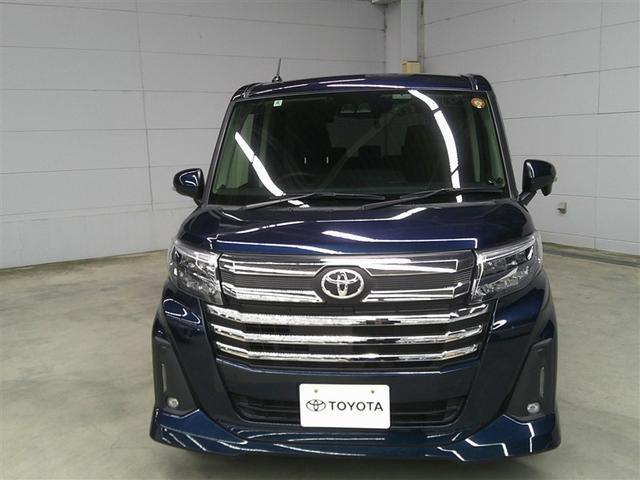 ルーミー カスタムG 両側電動SD LEDヘット バックビューモニター 衝突回避ブレーキ 地デジ メモリナビ クルーズコントロール 点検記録簿 DVD ETC ドライブレコーダー オートエアコン アルミホイール ナビ&TV(2枚目)