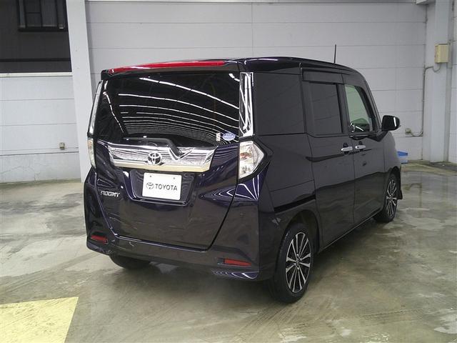 ルーミー カスタムＧ－Ｔ　助手席エアバック　両側オートスライドドア　スマートキープッシュスタート　ＬＥＤライト　横滑り防止機能　クルコン　点検記録簿　ＥＴＣ付　アルミホイール　キーレス　ドラレコ　ナビ＆ＴＶ　セキュリティ（3枚目）