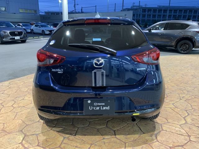 ＭＡＺＤＡ２ １５ＢＤ　４ＷＤ　セーフティクルーズＰＫＧ　マツダコネクトナビ　地デジ　３６０°モニター　当社デモカー　オートライト　ＥＴＣ　アイドリングストップ　スマートキー　盗難防止システム　踏み間違い防止装置　３６０°ビュー（26枚目）
