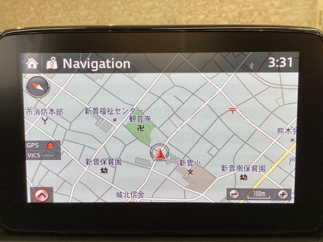 ロードスター １．５　ＲＳ　レカロシート　ＢＯＳＥ　マツダコネクトナビ　地デルミジ　ＲＡＹＳ製アホイール　ｂｒｅｍｂｏ製キャリバー　スマートシティブレーキ　地デジ　コーナーセンサー　ＵＳＢ　ＬＥＤ　アドバンスキー　シートヒーター（4枚目）
